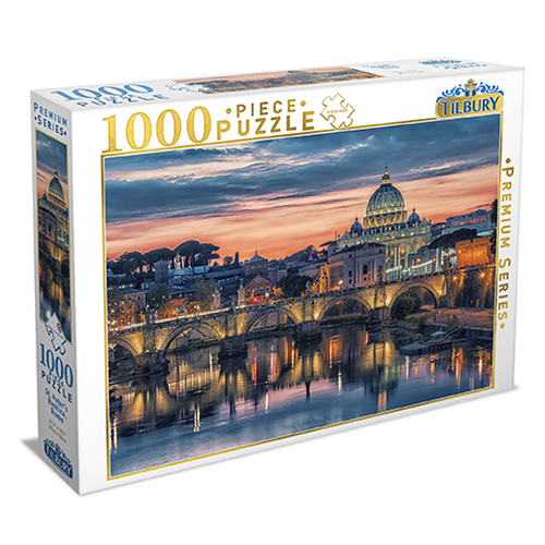 1000pc Tilbury Kids/Family Jigsaw Puzzle St. Peter's Basilica 8yrs+ 69x50cm