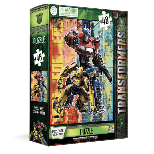 48pc Crown Transformers 7 Boxed Kids/Children's Jigsaw Puzzle 3+ 23x26cm