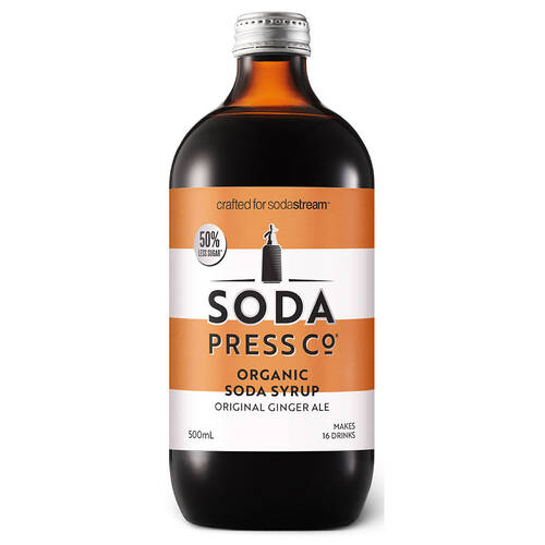 Soda Press Co Syrup 500ml - Original Ginger Ale