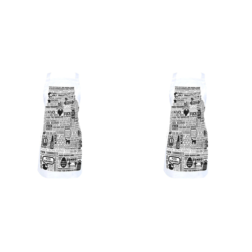 2PK Annabel Trends Cotton Kitchen Apron 60x80cm - F Word