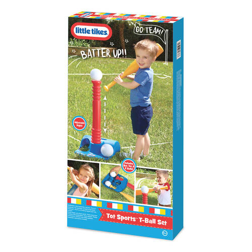 Little Tikes Totsports T-Ball Set Red Kids Outdoor Play Toy 18m+