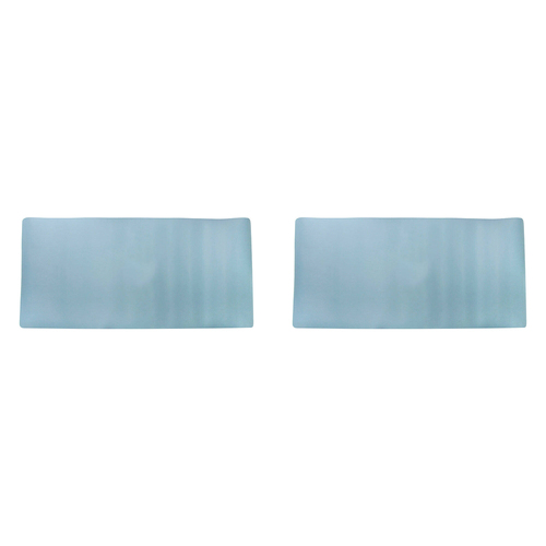 2PK Annabel Trends Home/Office Desk Leather Mat 80x40cm Rectangle - Sea Mist