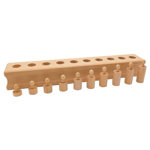 Gam Montessori Cylinder Block No. 4 Wooden Educational Toy Kids/Children - 3y+