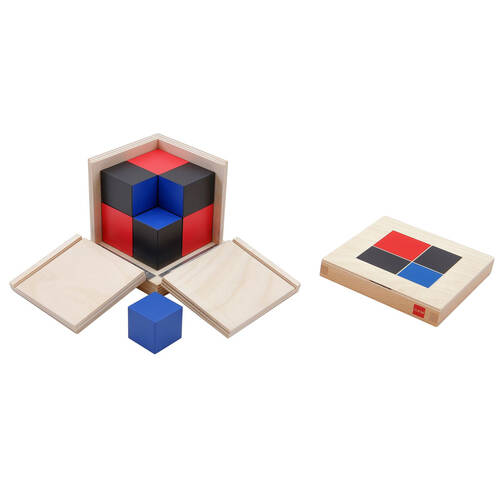 Gam Montessori Binomial Cube Algebra Educational Toy Kids/Children - 3y+