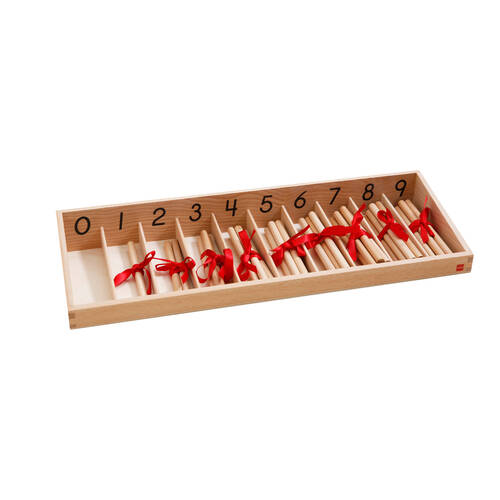 45pc Gam Montessori Spindle Box: US Ver Math Educational Toy Kids/Children - 3y+