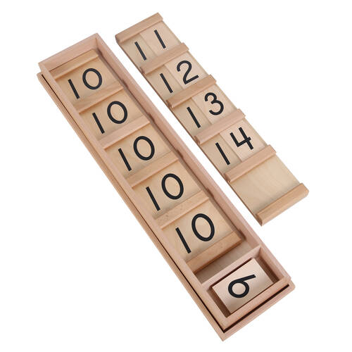 2pc Gam Montessori Teen Boards: US Ver Math Educational Toy Kids/Children - 3y+
