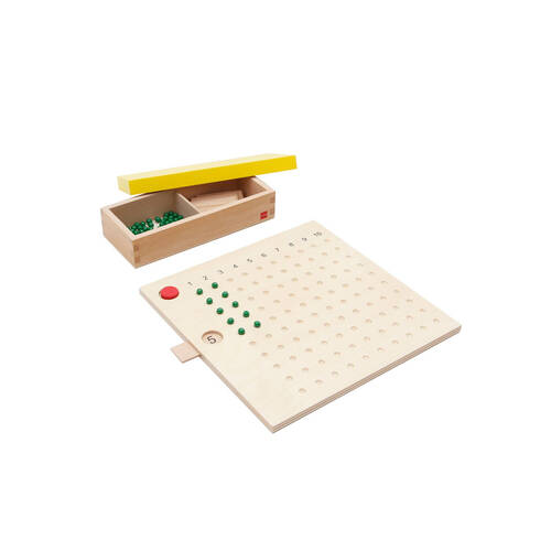 100pc Gam Montessori Multiplication Board Educational Toy Kids/Children - 3y+