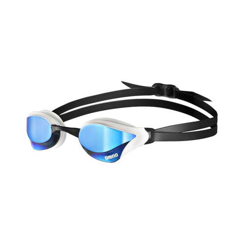 Arena Cobra Core Swipe Mirror Goggles Swimming Eye Protection Blue/White