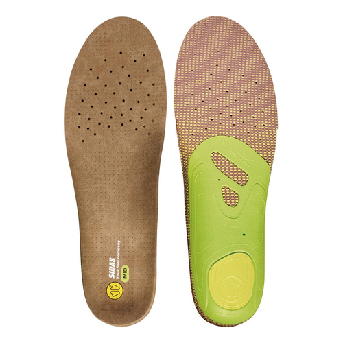 Sidas 3Feet Outdoor Hiking Mid Arch Support Shoe Insoles US M11-12/EU44-45