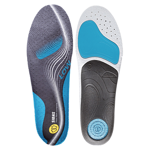 Sidas 3Feet Activ' Low Arch Multisports Support Insoles US M5-6/EU37-38
