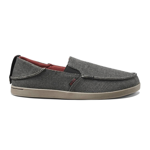 Reef Men's Cushion Matey Shoes Black/Red/Grey US11/EU44