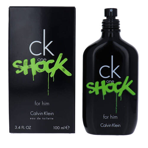 Calvin Klein Ck One Shock For Him Mens Fragrance EDT Eau De Toilette Spray 100mL