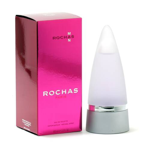 Rochas Man Mens Fragrance EDT Eau De Toilette Spray Bottle 100mL