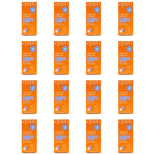 32pc Epzen 20g Body Wash Refill Pack Mandarin Orange Blossom/Cedarwood Scent