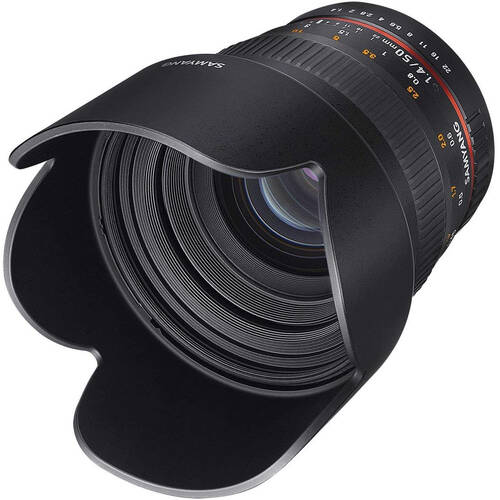 Samyang 50mm F1.4 UMC II Camera Lens For Nikon Full Frame - Black