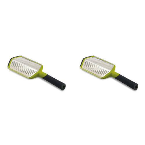 2PK Joseph & Joseph Coarse & Fine 29.5cm Twist Grater - Green