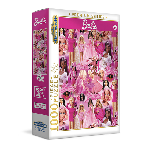 1000pc Harlington Kids/Children's Jigsaw Puzzle Barbie 8yrs+ 69x50cm