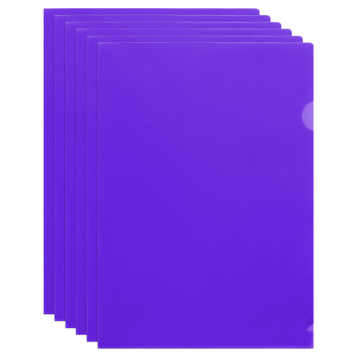 25PK Marbig PP Ultra Letter File A4 Document Folder - Purple