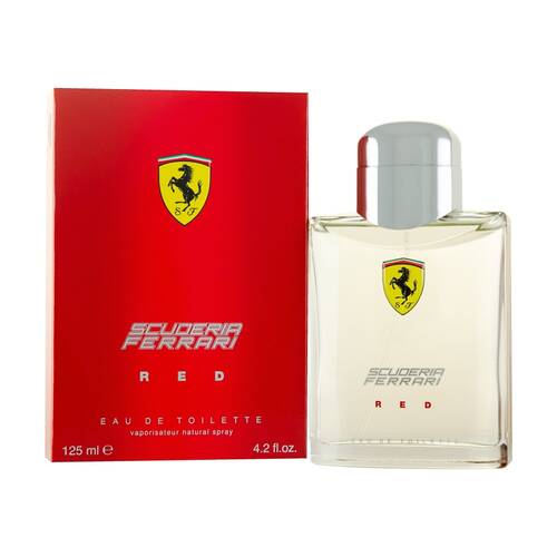 Ferrari Scuderia Red Mens Fragrance EDT Eau De Toilette Spray Bottle 125mL