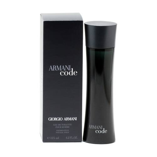 Giorgio Armani Code For Men Mens Fragrance EDT Eau De Toilette Spray 125mL