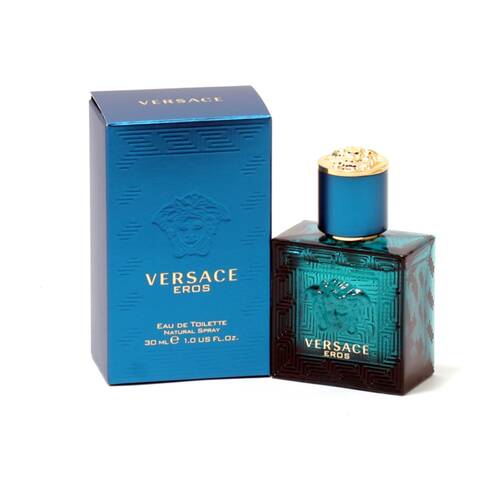 Versace Eros For Men Mens Fragrance EDT Eau De Toilette Spray Bottle 30mL