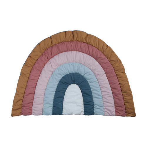 Fabelab Rainbow 110cm Organic Cotton Activity Blanket Baby/Infant 0m+