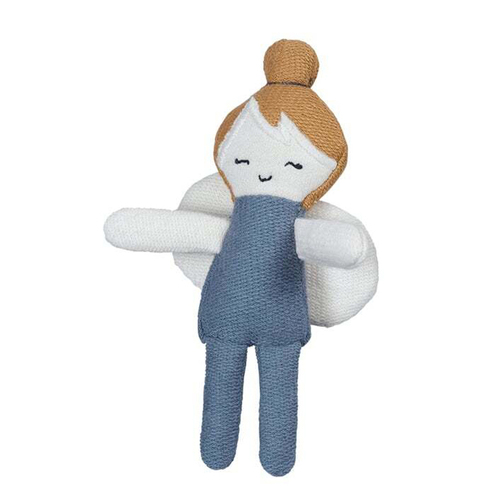 Fabelab 14cm Pocket Friend Fairy Blue Spruce Cotton Plush Toy
