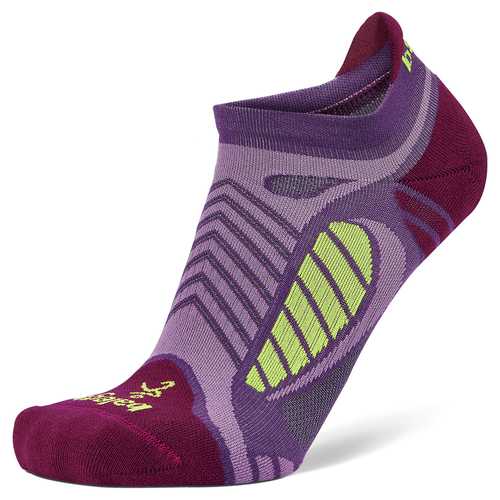 Balega Ultralight No Show Tab Socks Medium Bright Lilac