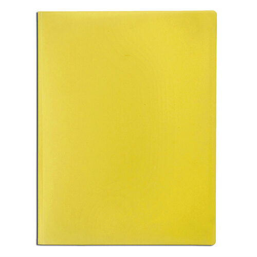 Marbig A4 Soft Touch 12 Pockets Display Book - Yellow
