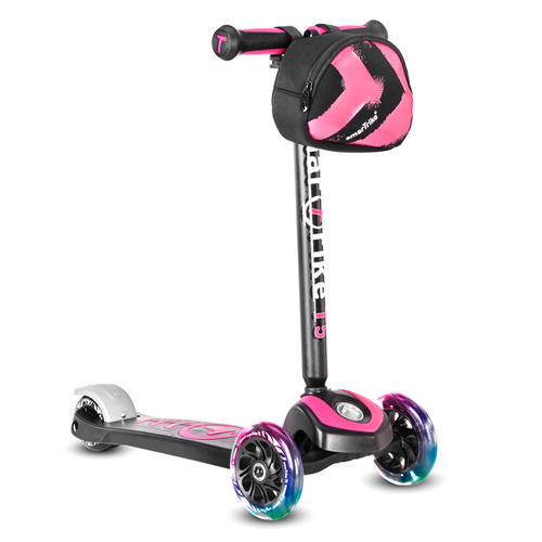 SmarTrike T5 3 Wheeled Scooter Pink Kids Ride On Toy 3y+