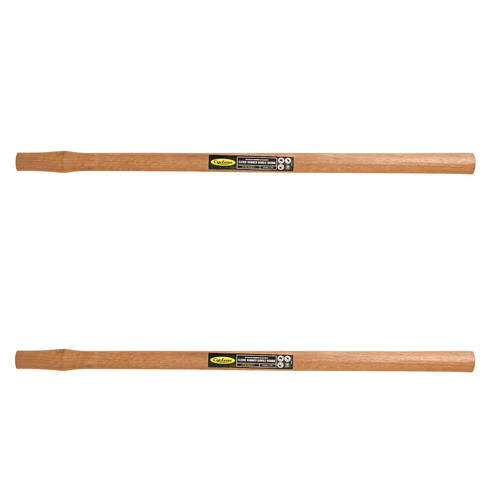 2PK Cyclone Timber Sledge Replacement Handle 90x5cm - Brown