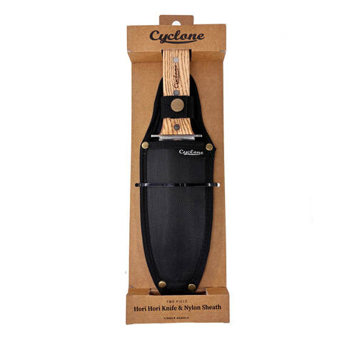 Cyclone Stainless Steel Hori Hori Hand Garden Knife 6x35cm