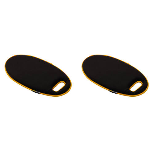 2PK Gardenmaster Neoprene Kneeling Pad Rectangular 26x46cm - Black