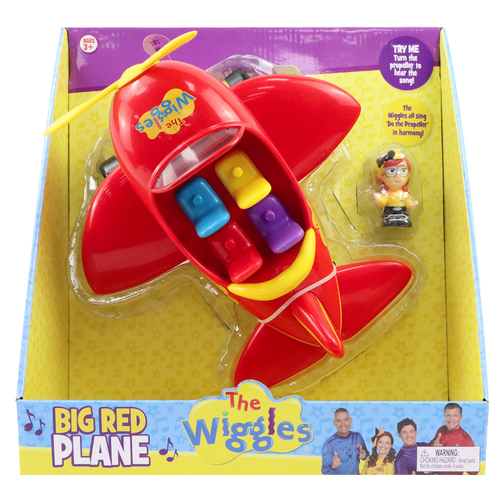 The Wiggles Big Red Plane Kids/Childrens Play Toy 3y+