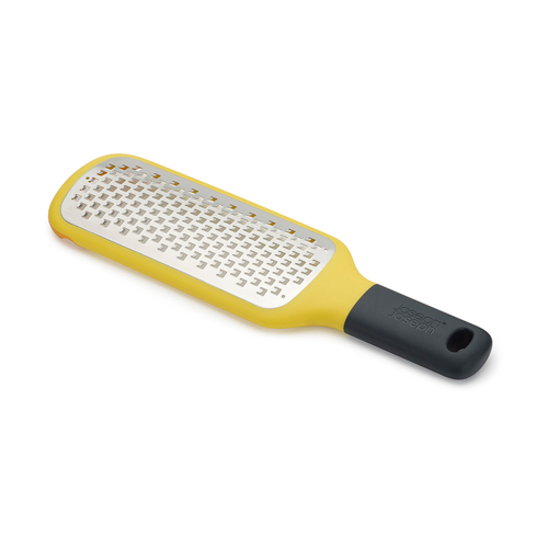 Joseph Joseph GripGrater Paddle Grater with Bowl Grip (Coarse) - Yellow