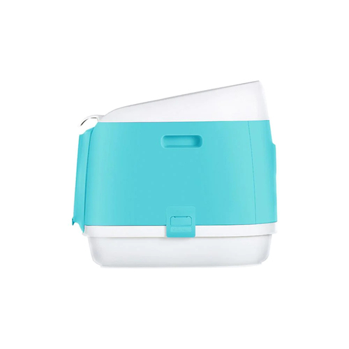Pakeway Tomcat Free Dual-Door Cabin Cat Litter Box - Blue