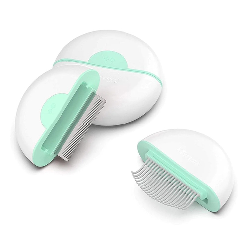 Pakeway Tomcat 9cm Ge-Mini Pet Cat Comb For Long Hair - Aqua