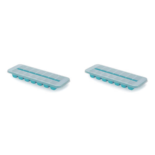 2PK Joseph & Joseph Flow Easy-Fill 33cm Ice-Cube Tray - Blue