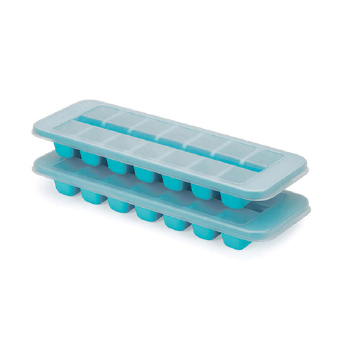 2PK Joseph & Joseph Flow Easy-Fill 33cm Ice-Cube Tray - Blue