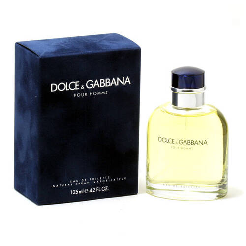 Dolce & Gabbana Pour Homme EDT Eau De Toilette Fragrance Spray For Men 125ml