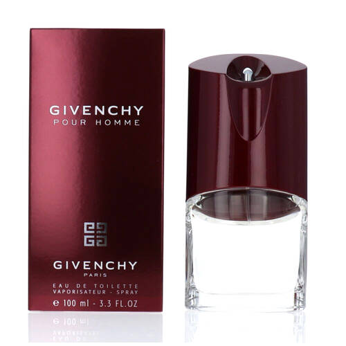 Givenchy Pour Homme Mens Fragrance EDT Eau De Toilette Spray Bottle 100mL