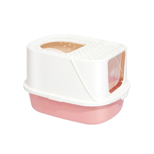 Pakeway Tomcat Ark Pet Cat Litter Box Toilet - Pink