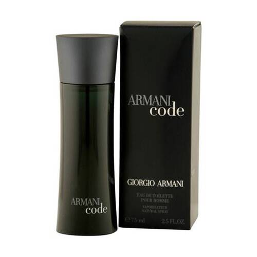 Giorgio Armani Code Pour Homme Mens Fragrance EDT Eau De Toilette Spray 75mL