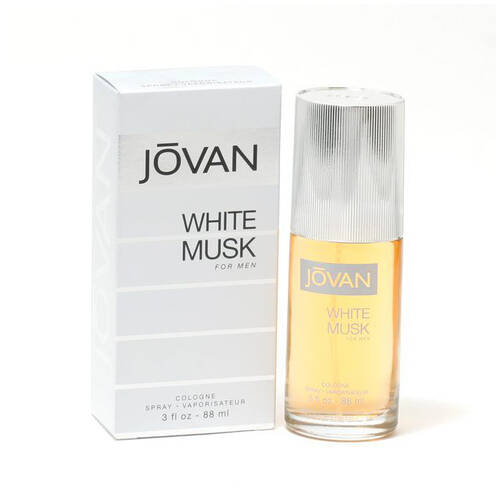 Jovan White Musk EDC Eau de Cologne Fragrance Perfume Spray For Men 88ml
