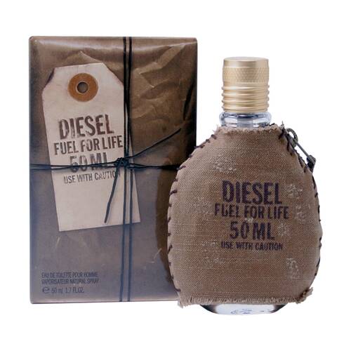 Diesel Fuel For Life Homme Mens Fragrance EDT Eau De Toilette Spray Bottle 50mL