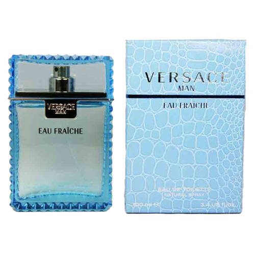 Versace Man Fraiche Mens Fragrance EDT Eau De Toilette Spray Bottle 100mL