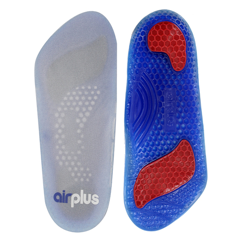 Airplus US Men 7-13 Gel Orthotic Insole3 Arch/Heel Support Shoes Inserts