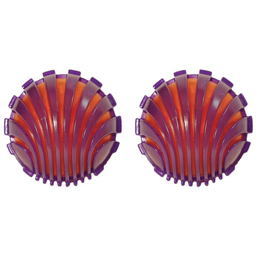 2PK Rosewood Jolly Doggy Giggle Ball Dog Dental Chew Bite Playing Training Fun Toy