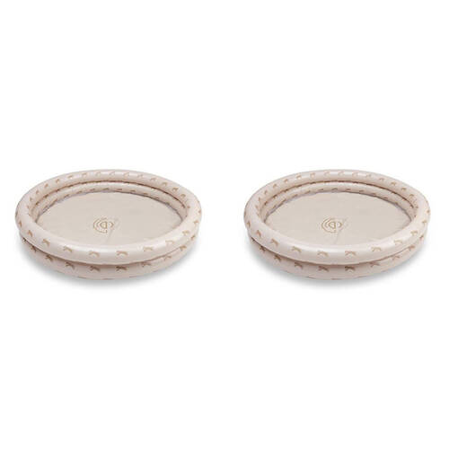 2PK Swim Essentials Children's Inflatable Swimming Pool 100cm Roamer Brown 12m+