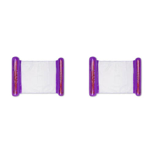 2PK Swim Essentials Inflatable Hammock Pool Floating Chair Pure Tones 121cm 6y+